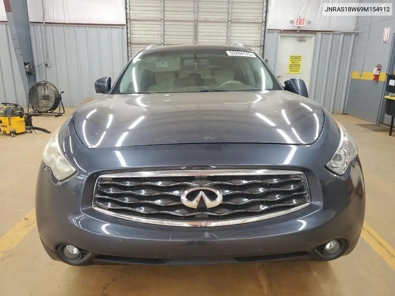 2009 Infiniti Fx35 VIN: JNRAS18W69M154912 Lot: 53294175