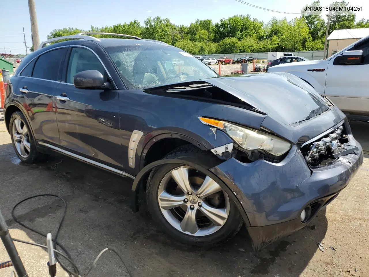 2009 Infiniti Fx35 VIN: JNRAS18U49M104251 Lot: 58309785