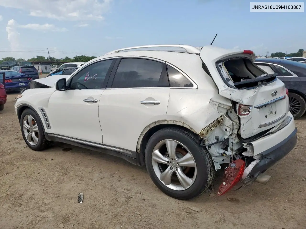 2009 Infiniti Fx35 VIN: JNRAS18U09M103887 Lot: 61755135