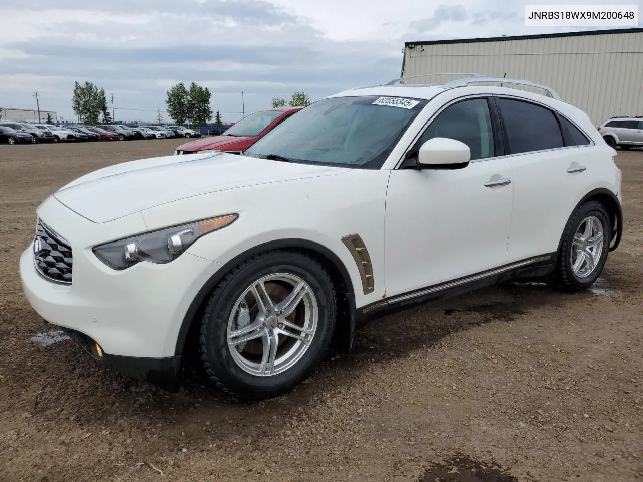 2009 Infiniti Fx50 VIN: JNRBS18WX9M200648 Lot: 62555345