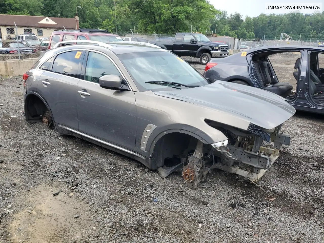 2009 Infiniti Fx35 VIN: JNRAS18W49M156075 Lot: 62694825