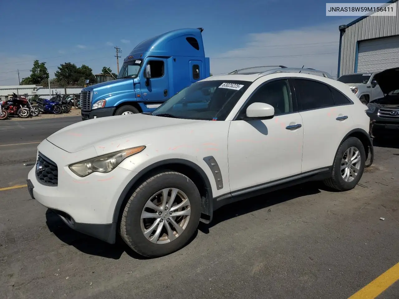 2009 Infiniti Fx35 VIN: JNRAS18W59M156411 Lot: 63025225
