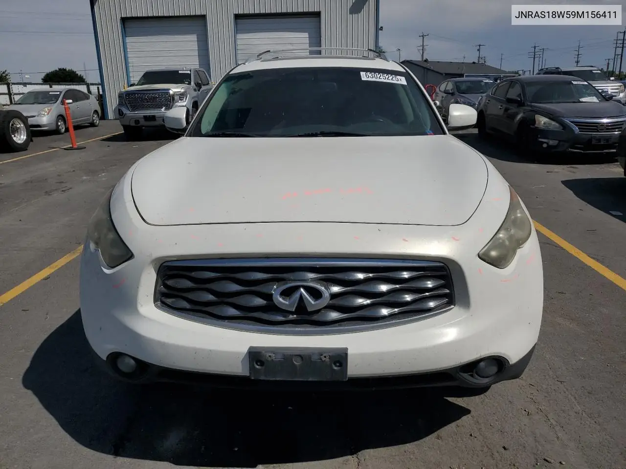 2009 Infiniti Fx35 VIN: JNRAS18W59M156411 Lot: 63025225