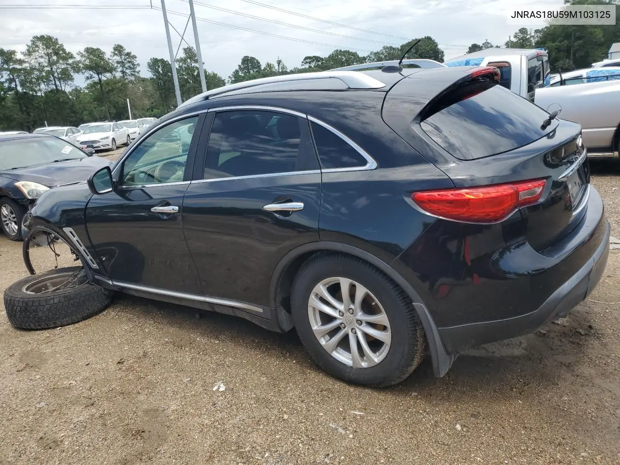 2009 Infiniti Fx35 VIN: JNRAS18U59M103125 Lot: 63814665