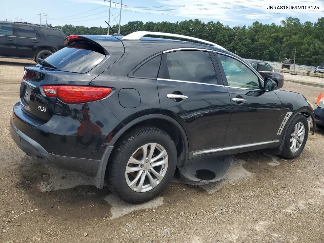 2009 Infiniti Fx35 VIN: JNRAS18U59M103125 Lot: 63814665
