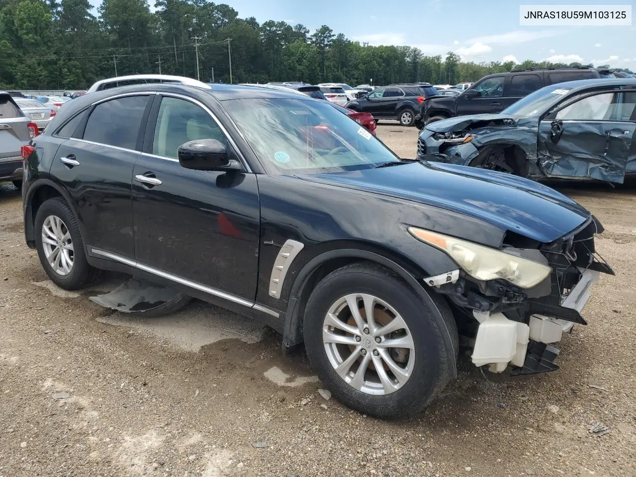 2009 Infiniti Fx35 VIN: JNRAS18U59M103125 Lot: 63814665