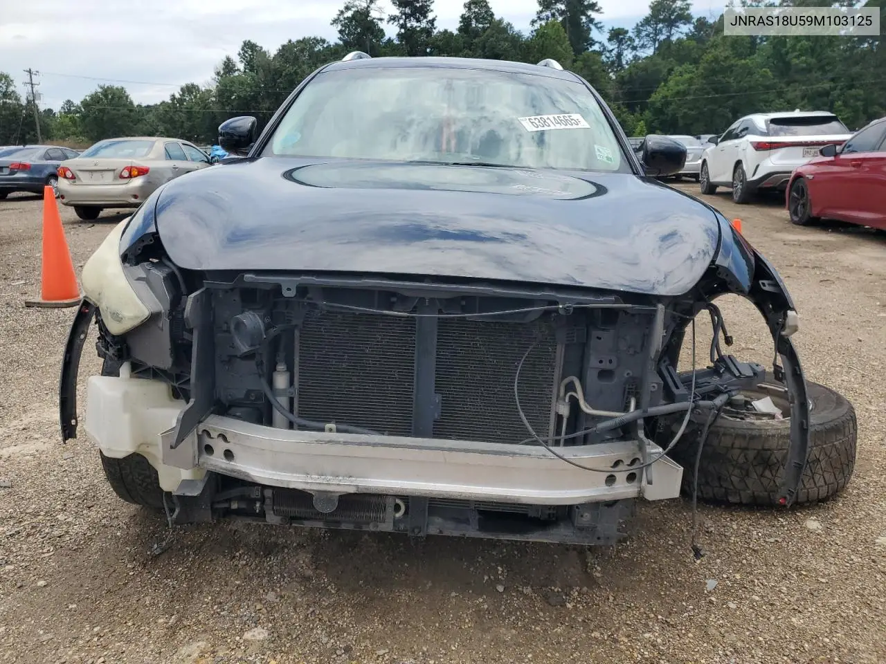 2009 Infiniti Fx35 VIN: JNRAS18U59M103125 Lot: 63814665