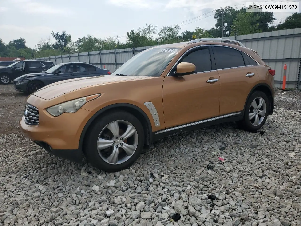 2009 Infiniti Fx35 VIN: JNRAS18W69M151573 Lot: 65737155