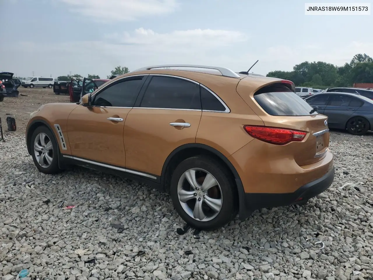 2009 Infiniti Fx35 VIN: JNRAS18W69M151573 Lot: 65737155