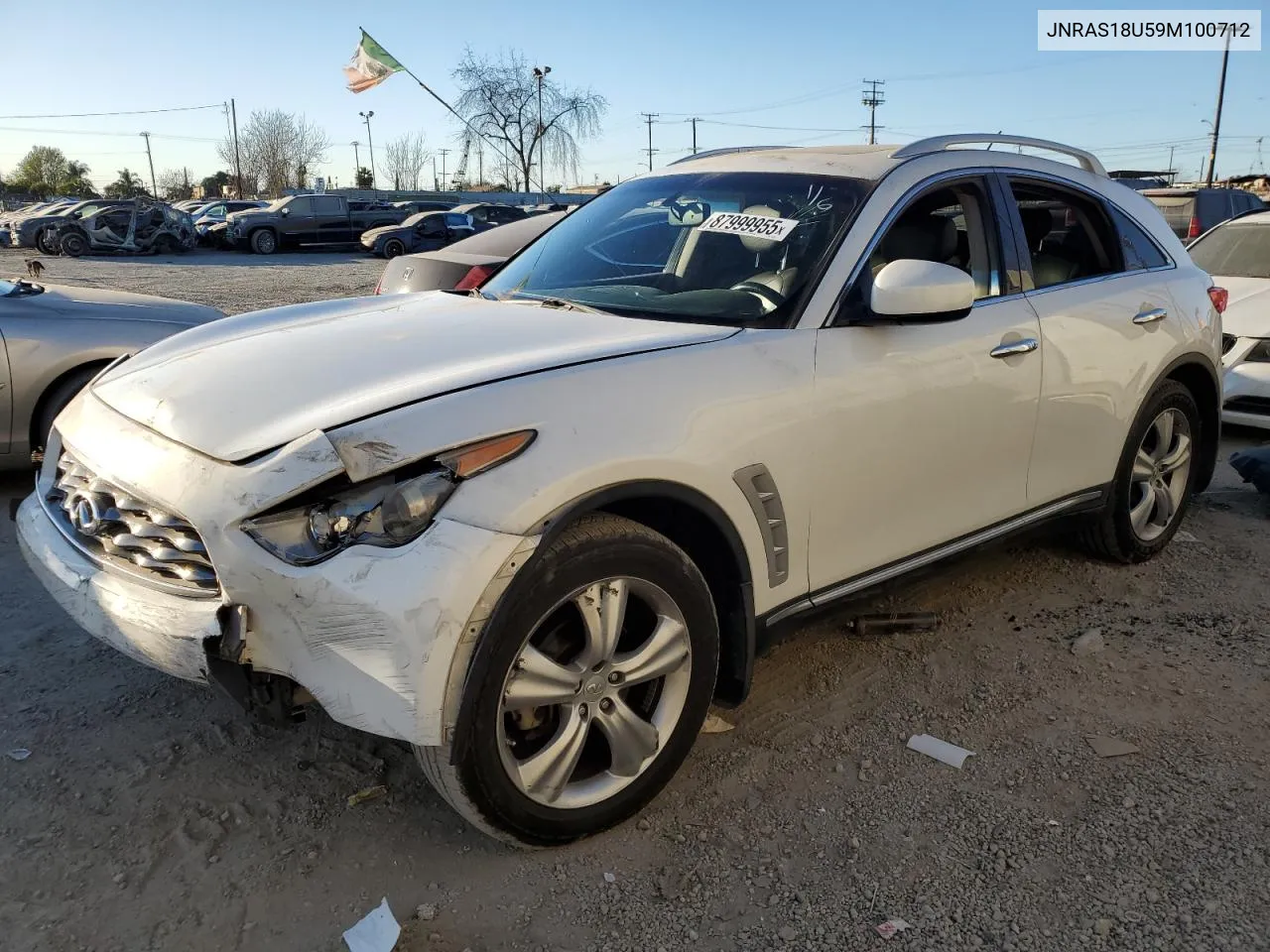 2009 Infiniti Fx35 VIN: JNRAS18U59M100712 Lot: 87999955