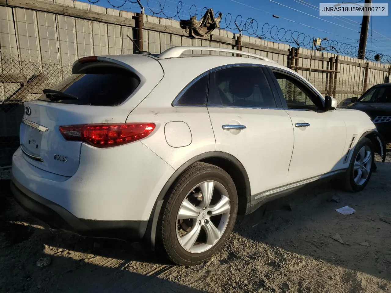 2009 Infiniti Fx35 VIN: JNRAS18U59M100712 Lot: 87999955
