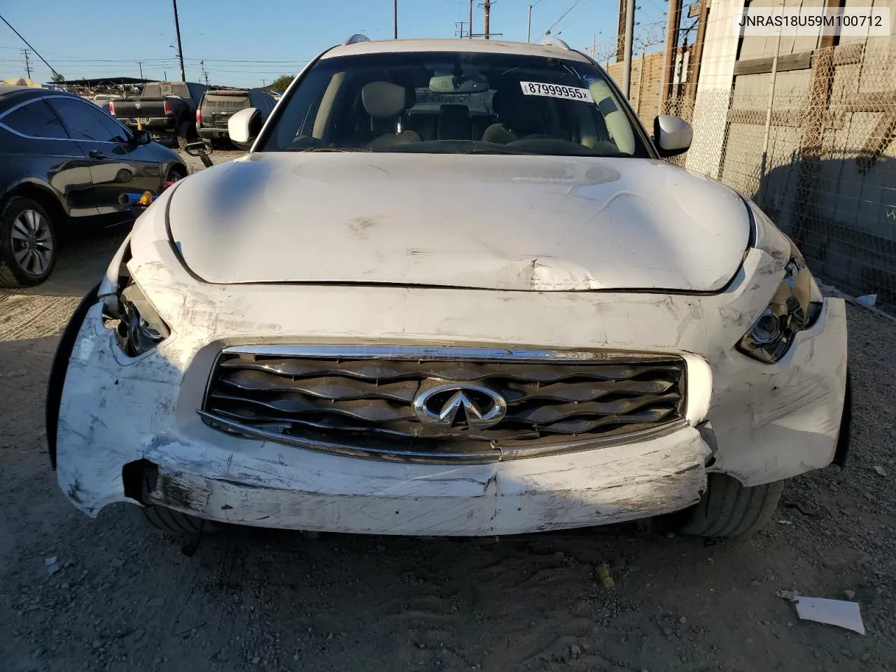 2009 Infiniti Fx35 VIN: JNRAS18U59M100712 Lot: 87999955