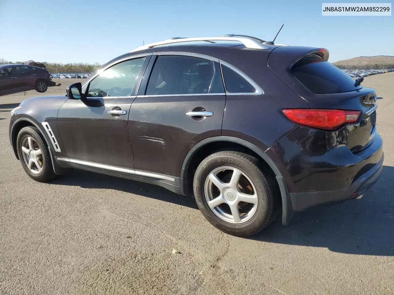 2010 Infiniti Fx35 VIN: JN8AS1MW2AM852299 Lot: 48605375