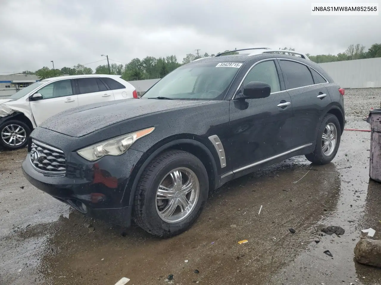 2010 Infiniti Fx35 VIN: JN8AS1MW8AM852565 Lot: 55429715