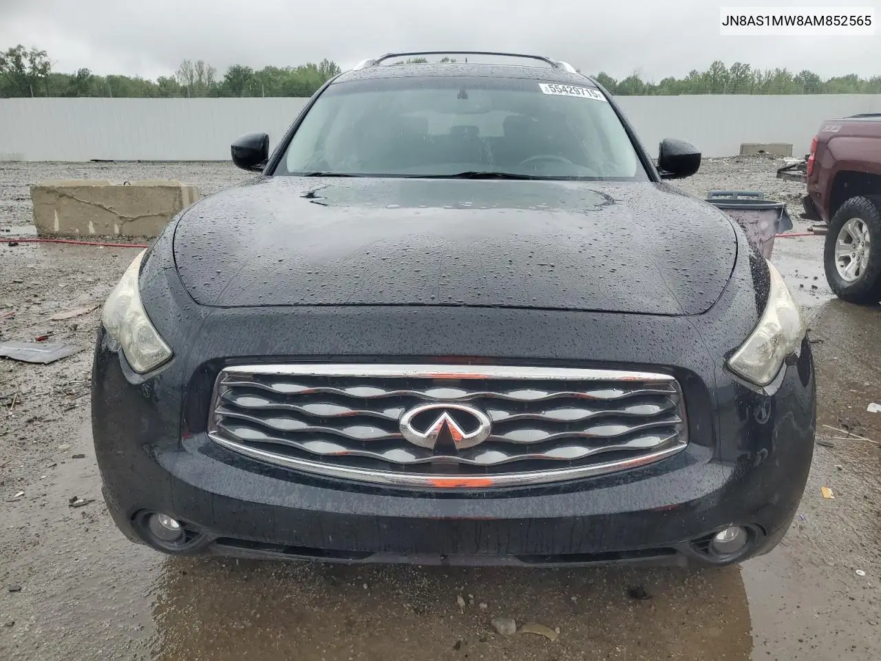 2010 Infiniti Fx35 VIN: JN8AS1MW8AM852565 Lot: 55429715