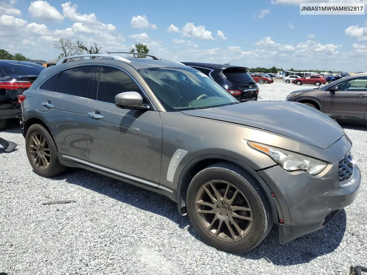 2010 Infiniti Fx35 VIN: JN8AS1MW9AM852817 Lot: 56326765