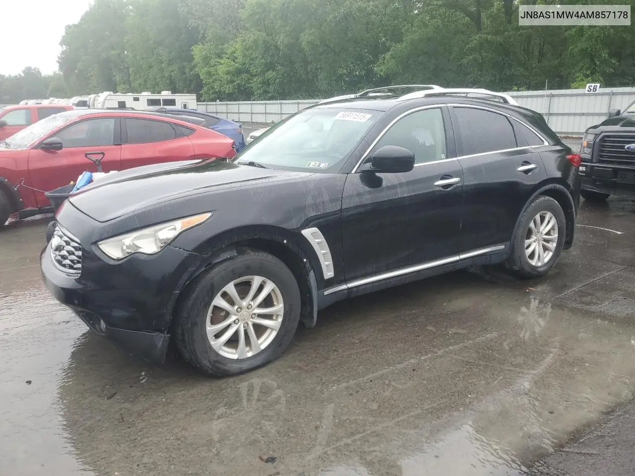 2010 Infiniti Fx35 VIN: JN8AS1MW4AM857178 Lot: 56911515