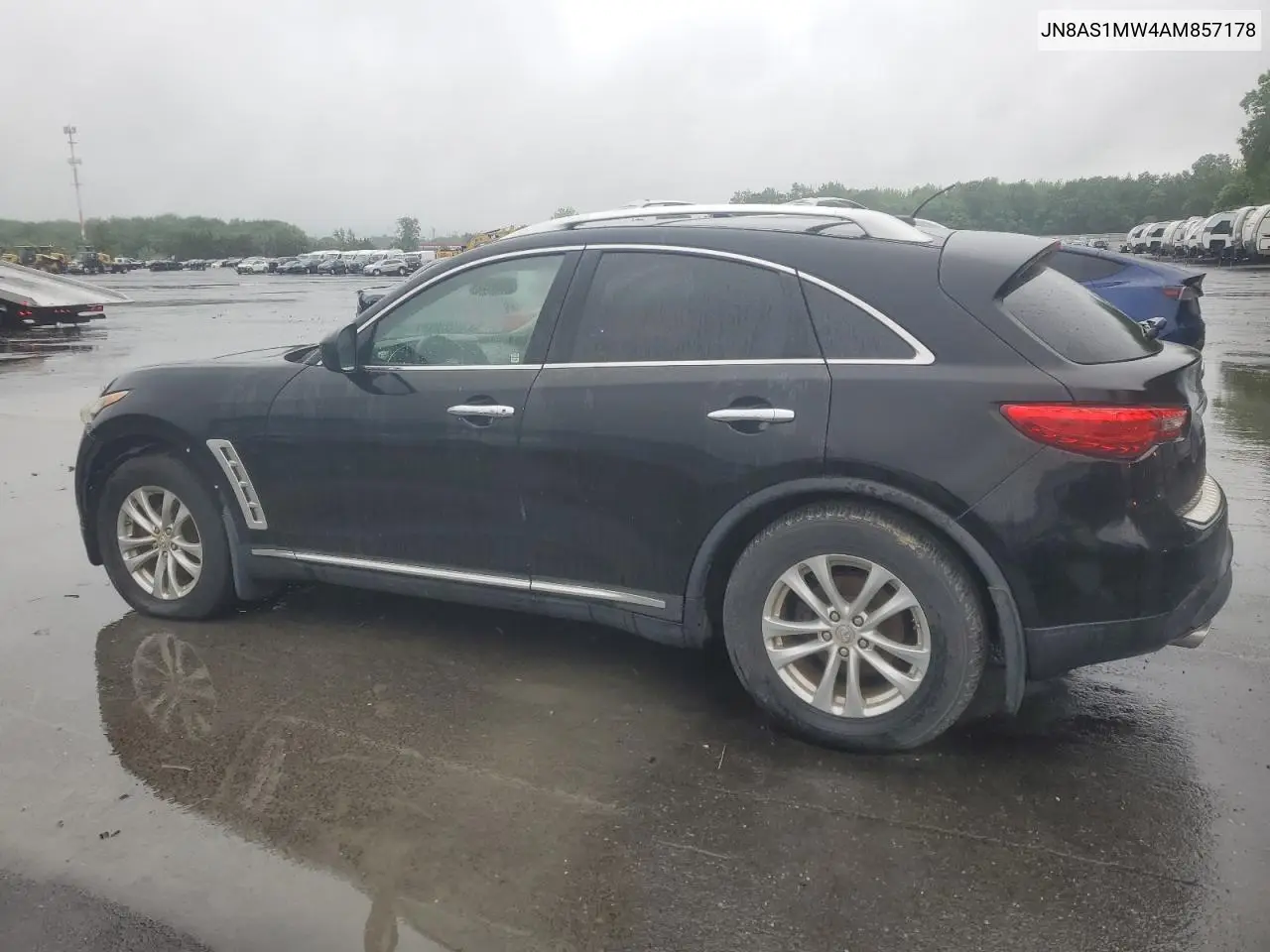 2010 Infiniti Fx35 VIN: JN8AS1MW4AM857178 Lot: 56911515