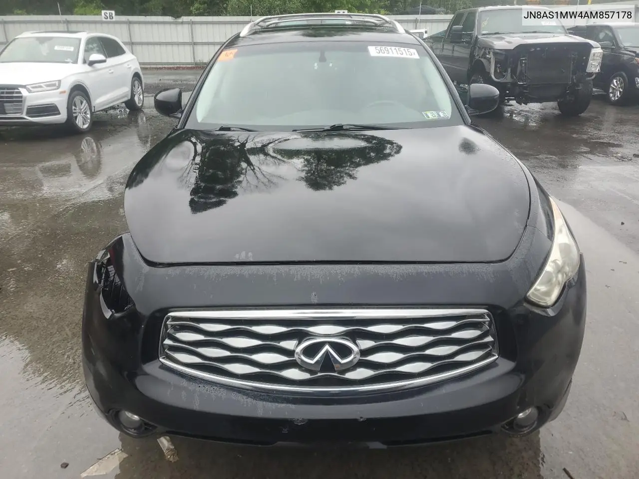 2010 Infiniti Fx35 VIN: JN8AS1MW4AM857178 Lot: 56911515