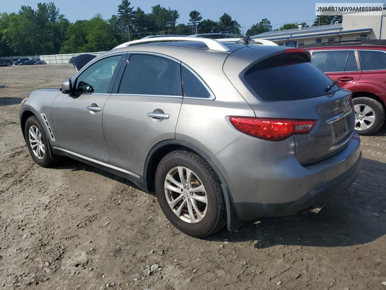 2010 Infiniti Fx35 VIN: JN8AS1MW9AM855880 Lot: 60312375