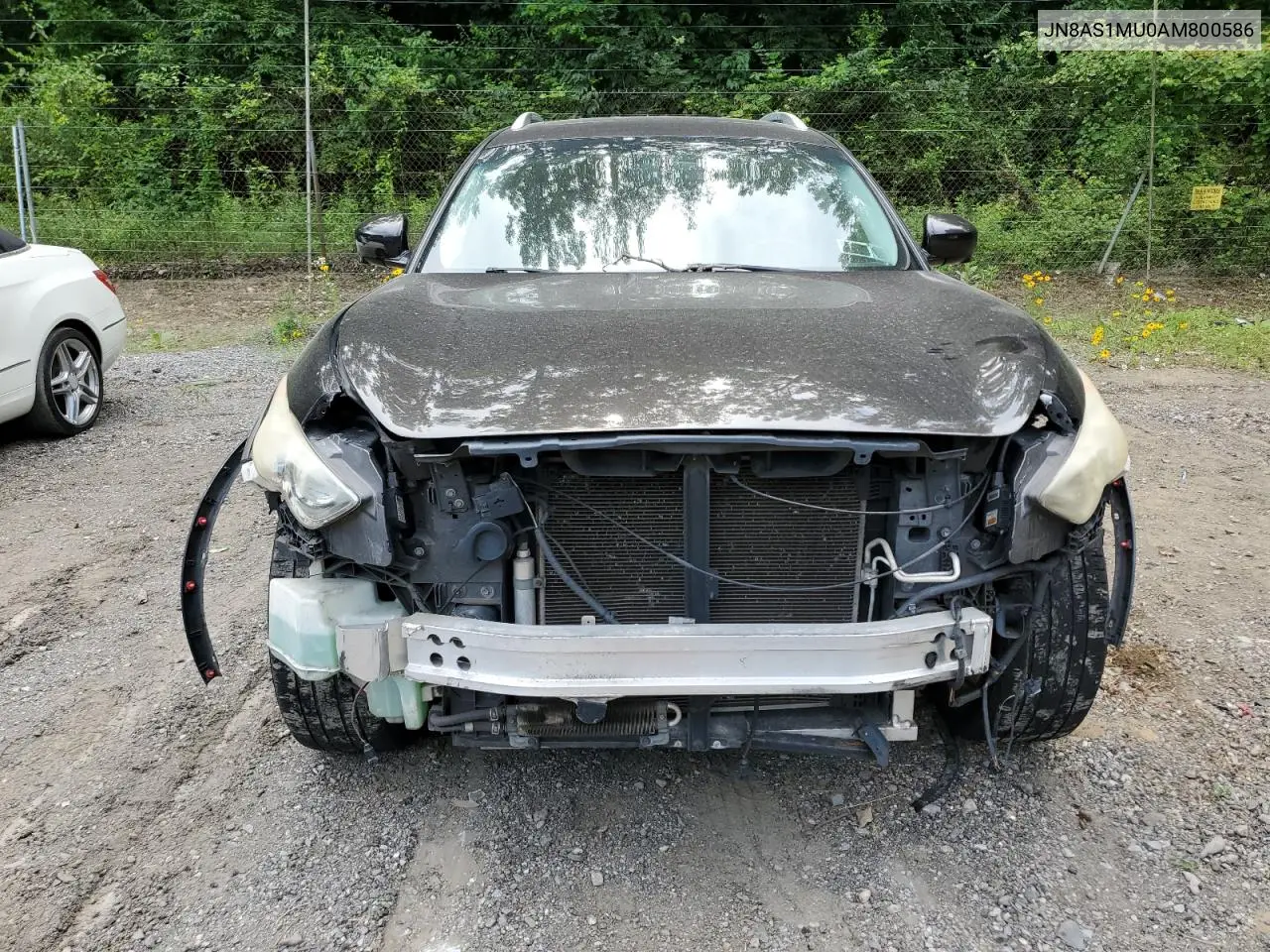 2010 Infiniti Fx35 VIN: JN8AS1MU0AM800586 Lot: 62133265