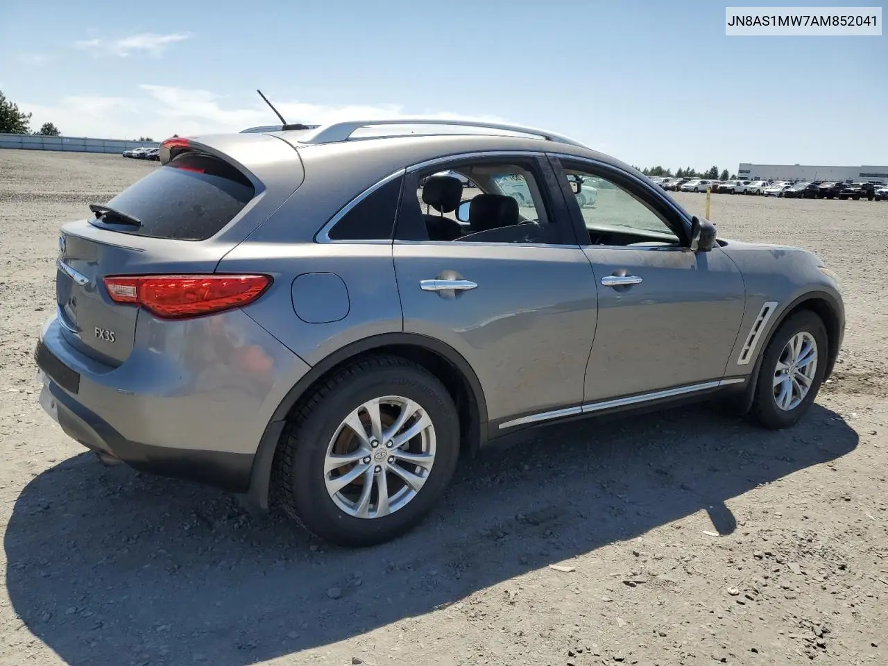 2010 Infiniti Fx35 VIN: JN8AS1MW7AM852041 Lot: 63088765