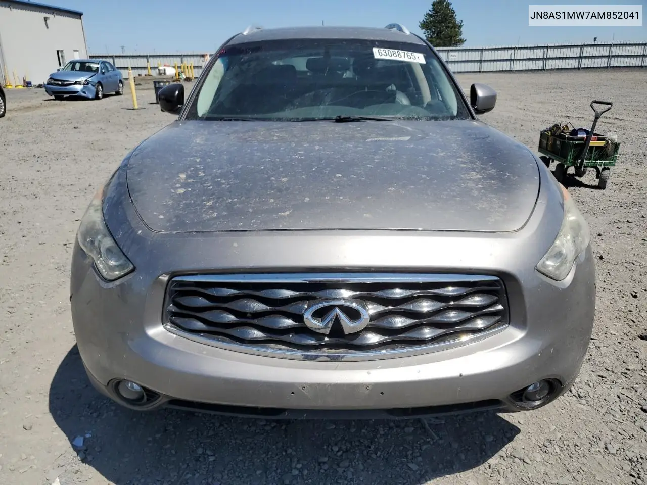 2010 Infiniti Fx35 VIN: JN8AS1MW7AM852041 Lot: 63088765
