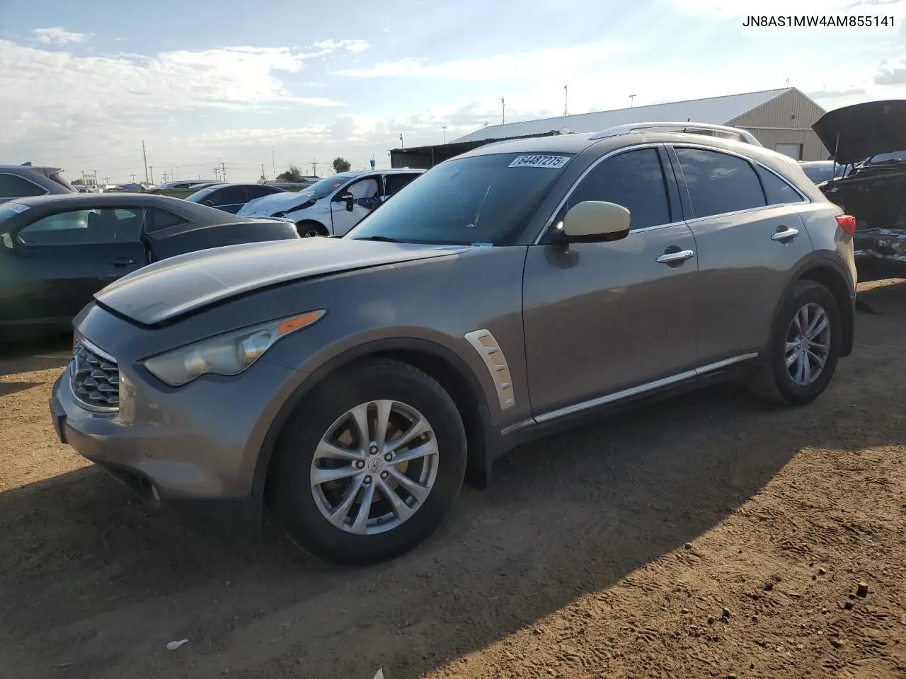 2010 Infiniti Fx35 VIN: JN8AS1MW4AM855141 Lot: 64487275