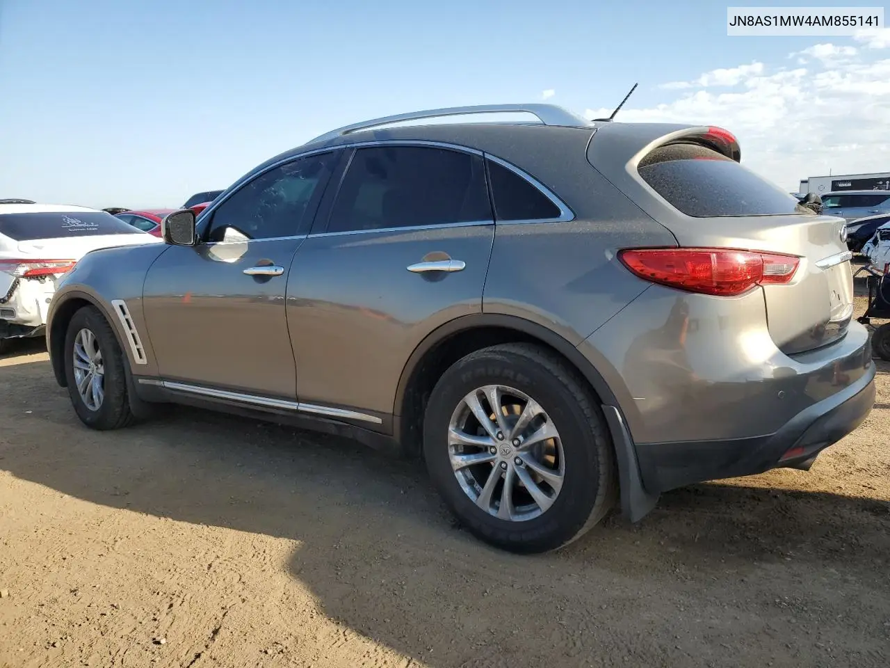 2010 Infiniti Fx35 VIN: JN8AS1MW4AM855141 Lot: 64487275