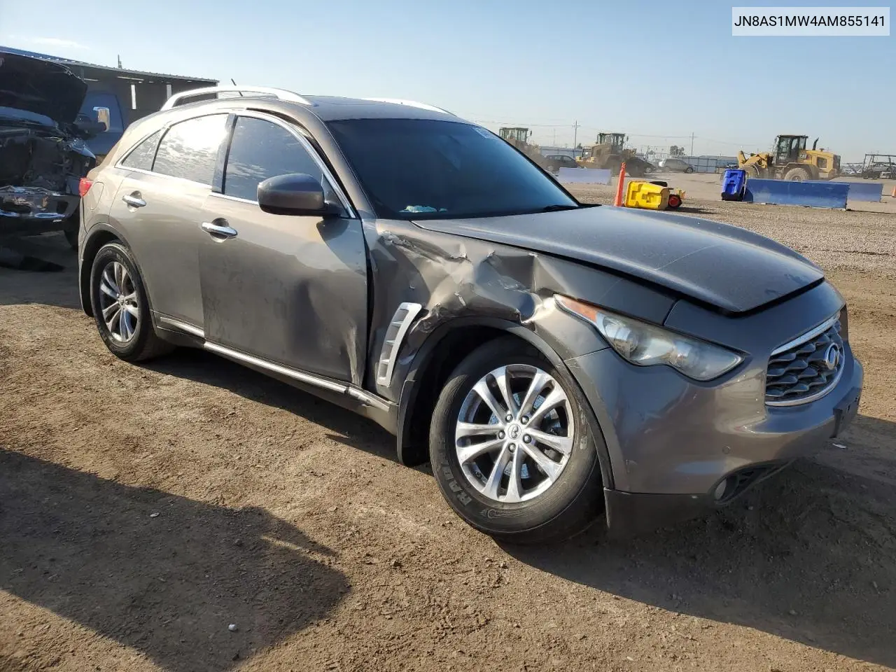 2010 Infiniti Fx35 VIN: JN8AS1MW4AM855141 Lot: 64487275