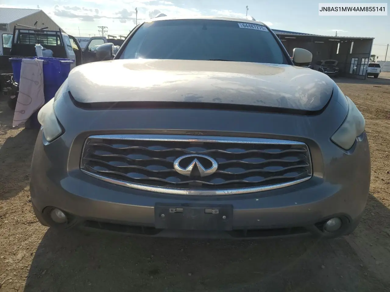2010 Infiniti Fx35 VIN: JN8AS1MW4AM855141 Lot: 64487275