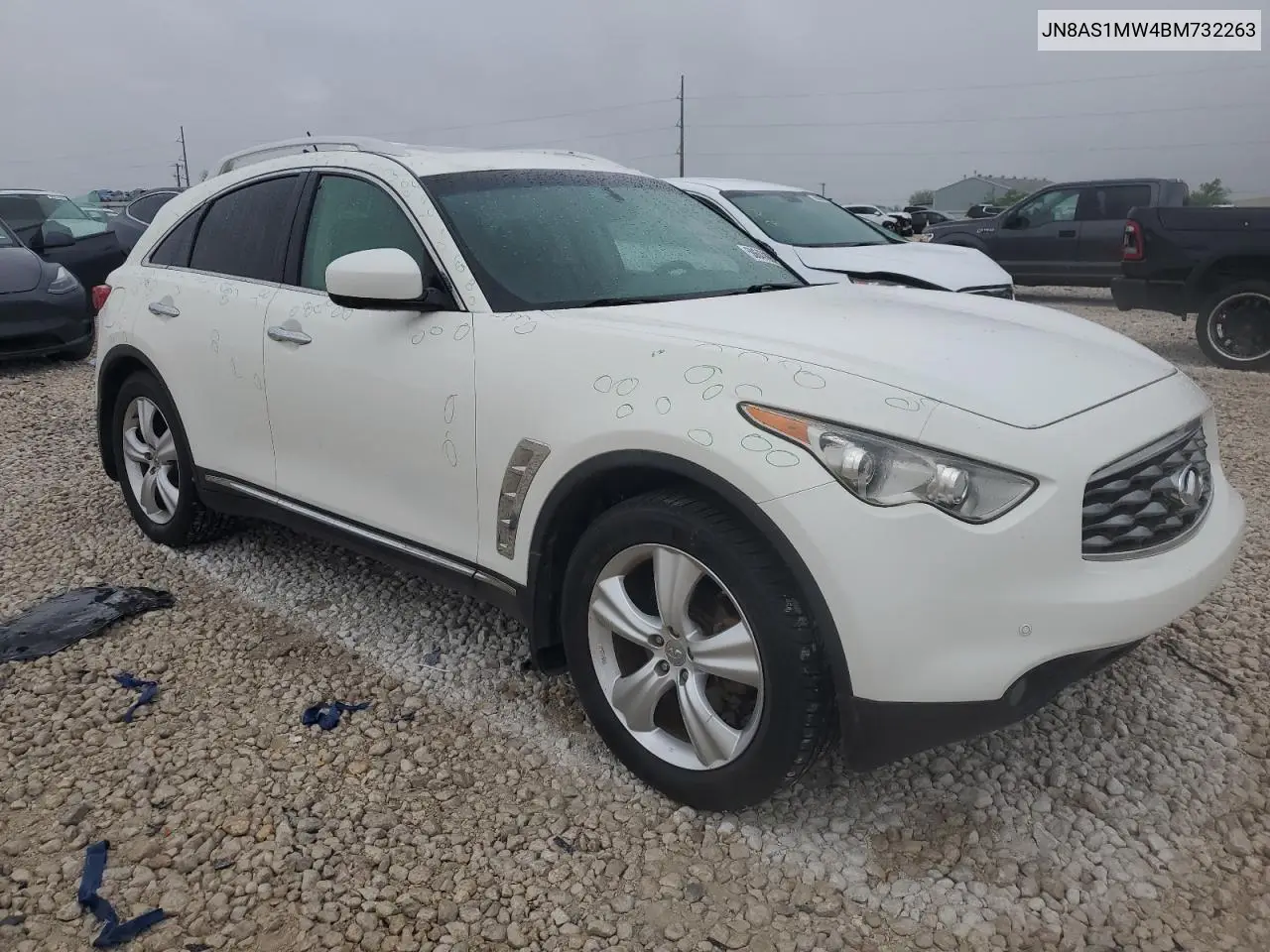 2011 Infiniti Fx35 VIN: JN8AS1MW4BM732263 Lot: 50647885