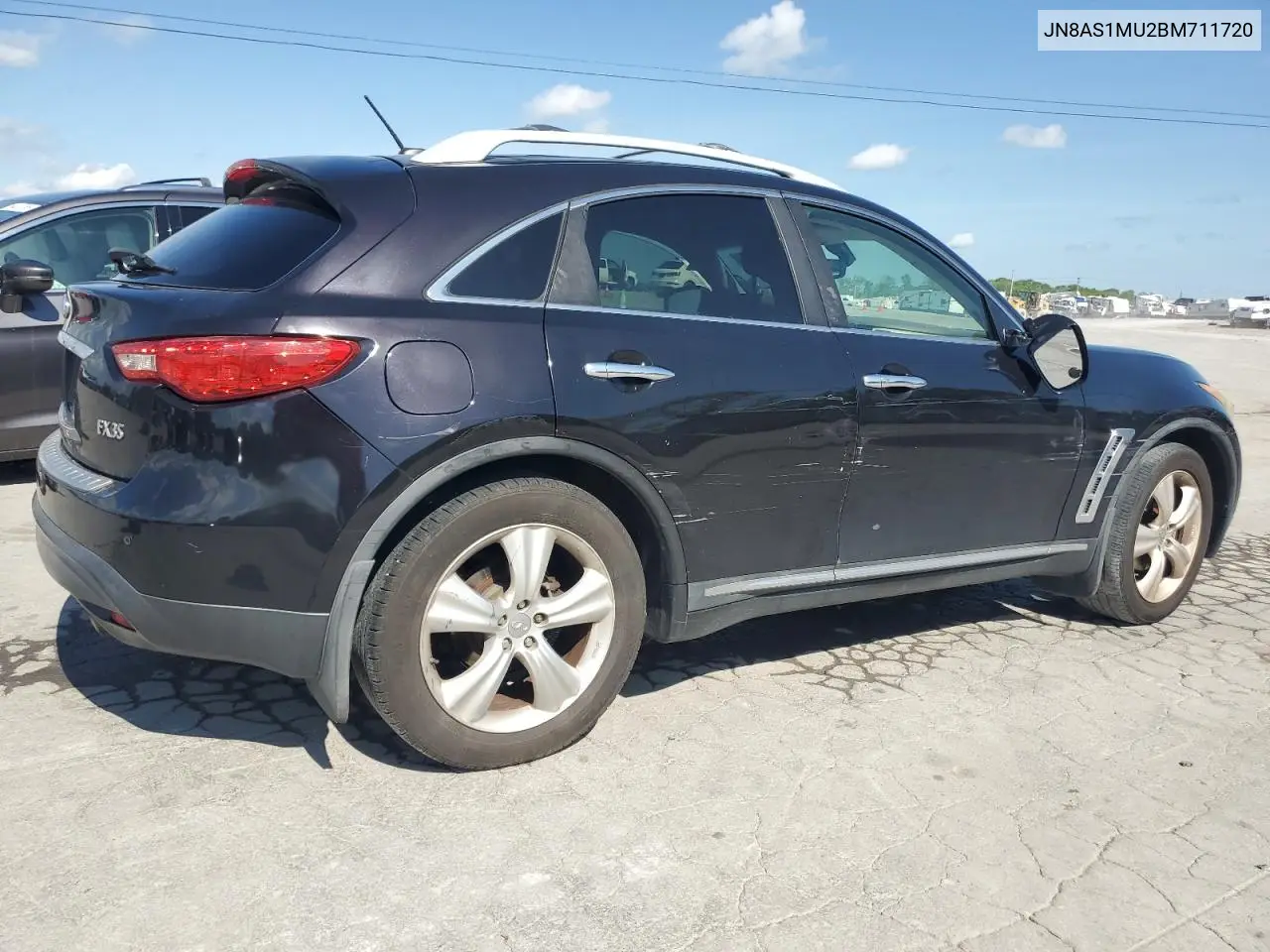 2011 Infiniti Fx35 VIN: JN8AS1MU2BM711720 Lot: 54384635