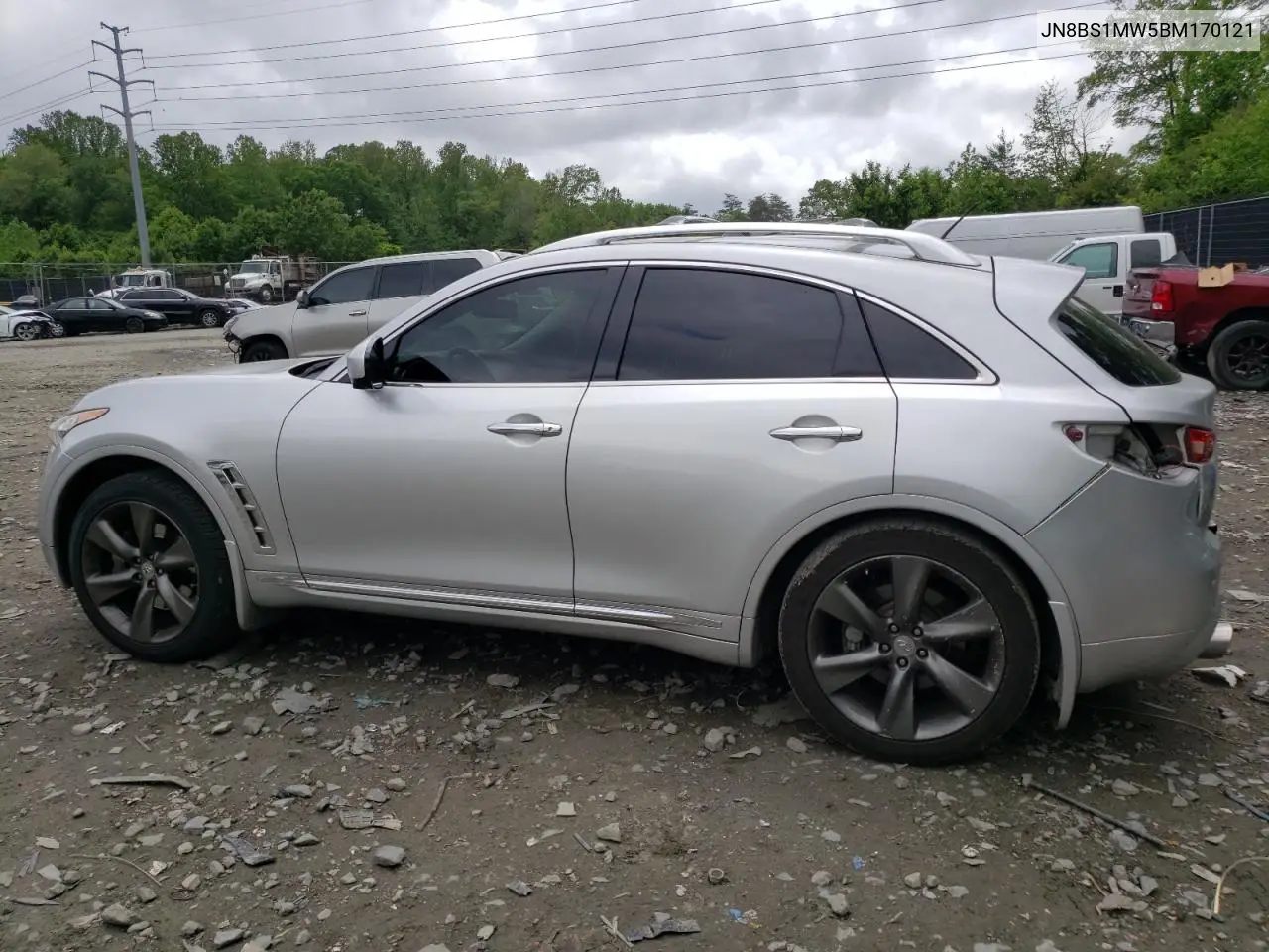 2011 Infiniti Fx50 VIN: JN8BS1MW5BM170121 Lot: 55664385
