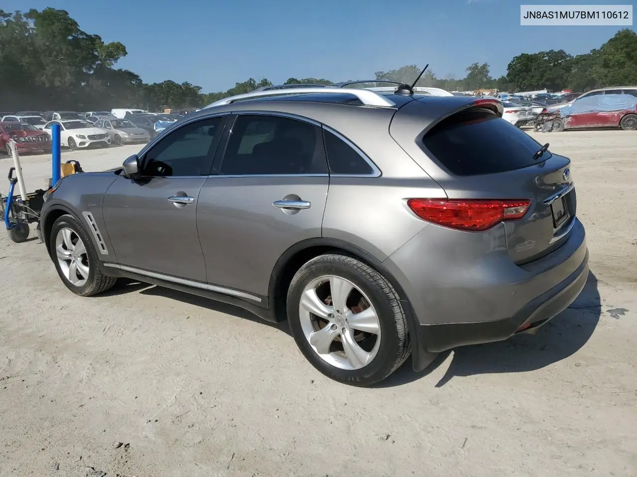 2011 Infiniti Fx35 VIN: JN8AS1MU7BM110612 Lot: 55739435