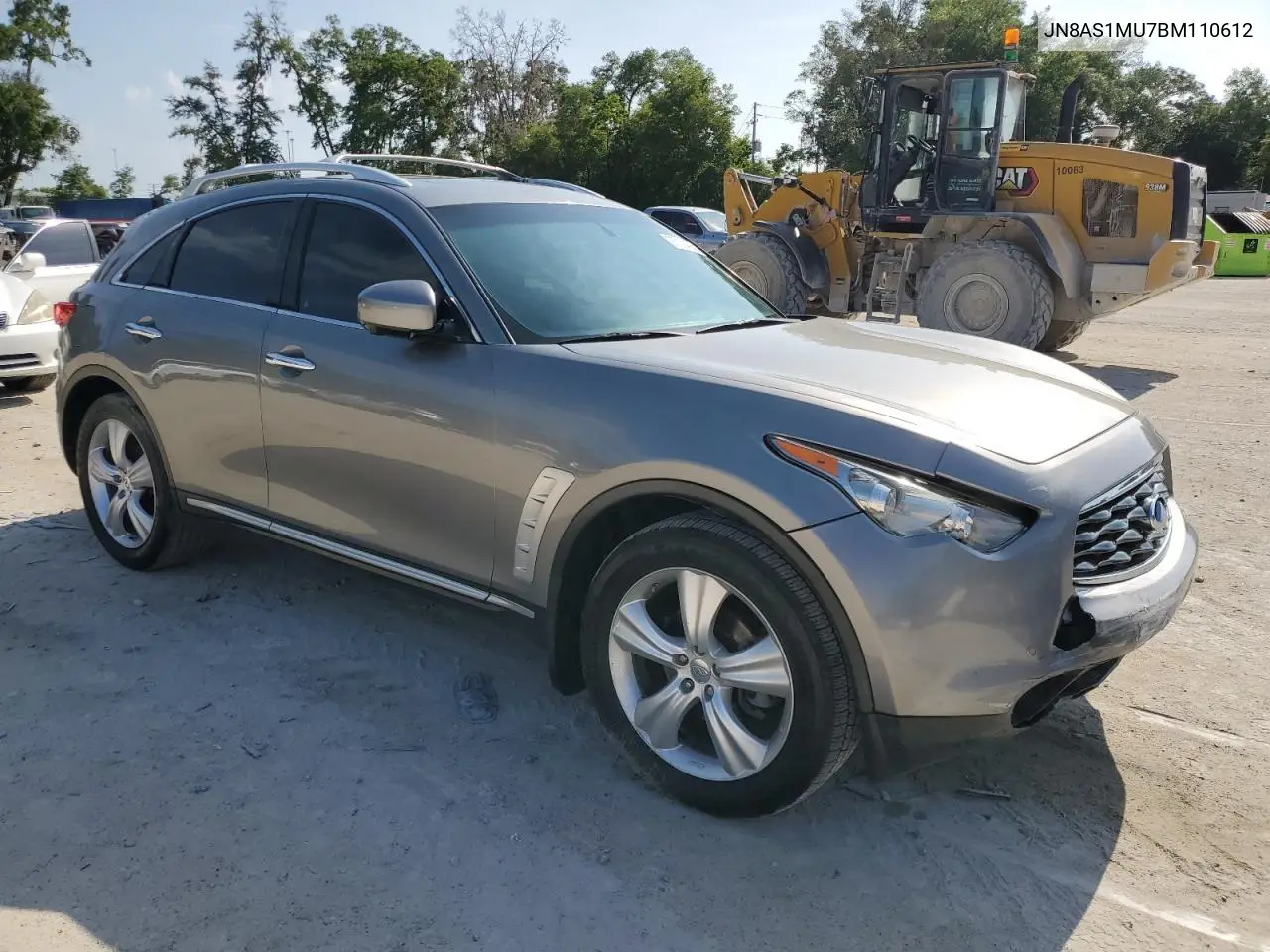 2011 Infiniti Fx35 VIN: JN8AS1MU7BM110612 Lot: 55739435