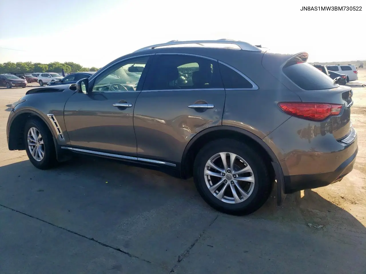 2011 Infiniti Fx35 VIN: JN8AS1MW3BM730522 Lot: 56349015