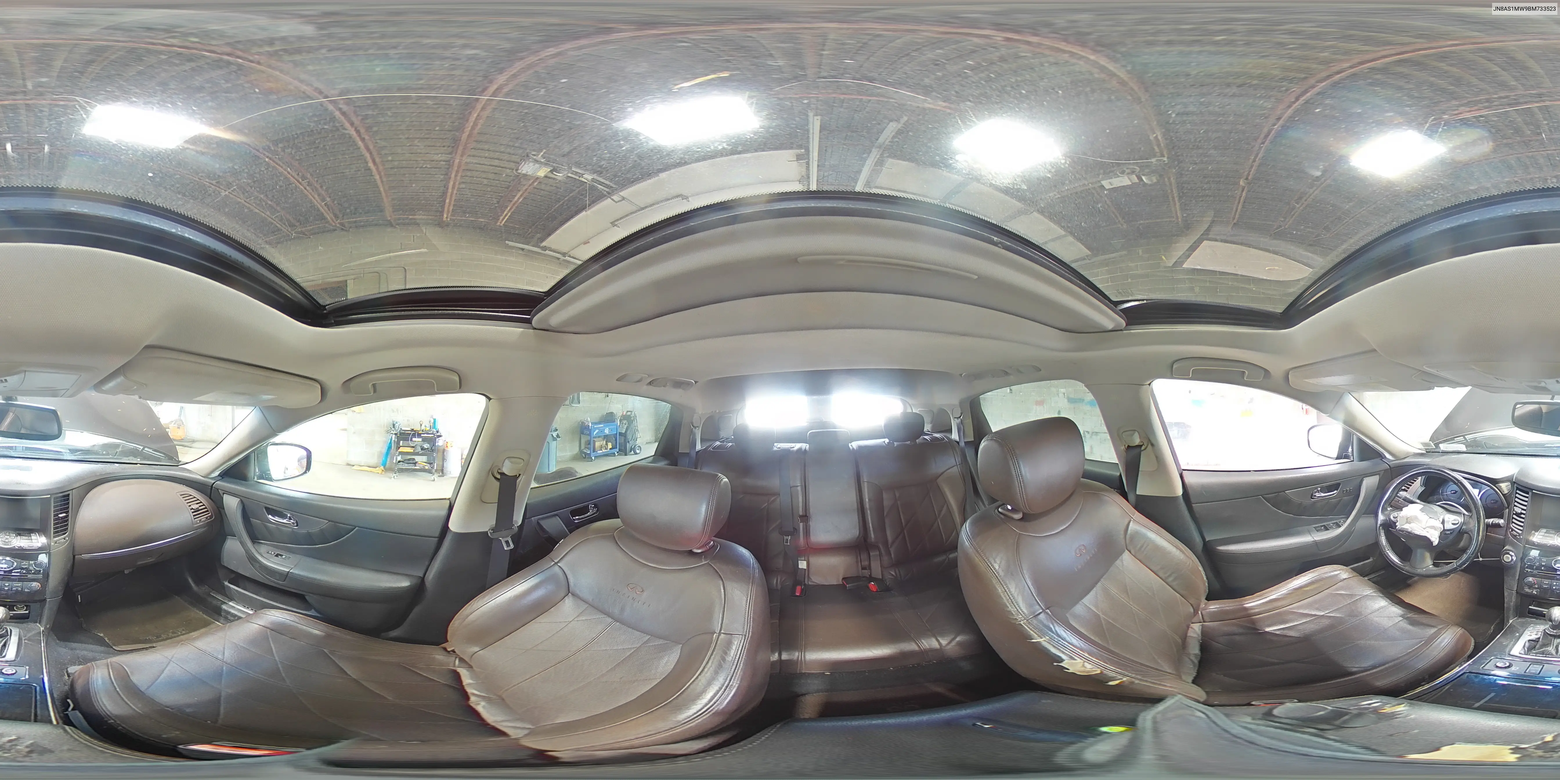2011 Infiniti Fx35 VIN: JN8AS1MW9BM733523 Lot: 56670815
