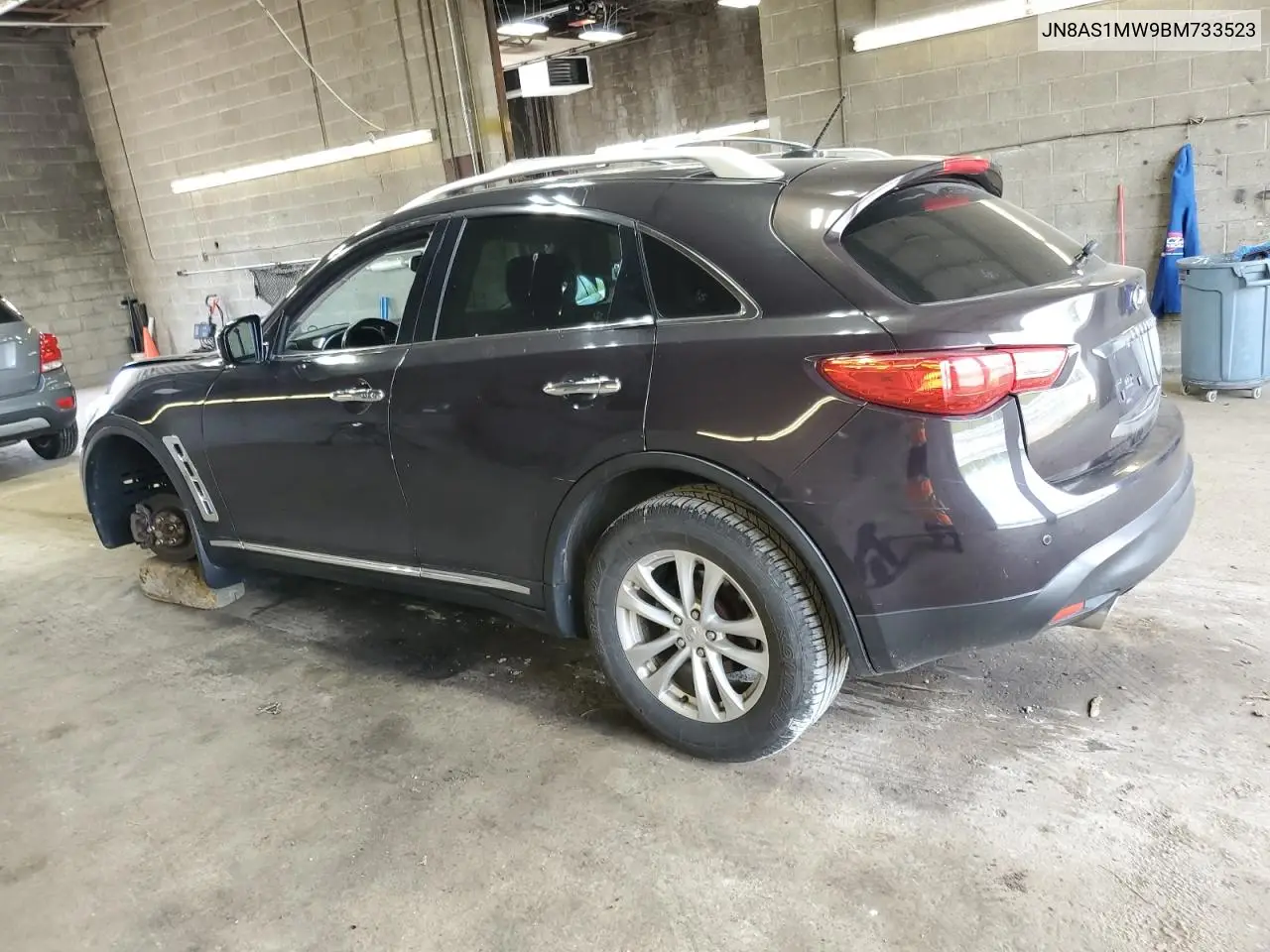 2011 Infiniti Fx35 VIN: JN8AS1MW9BM733523 Lot: 56670815