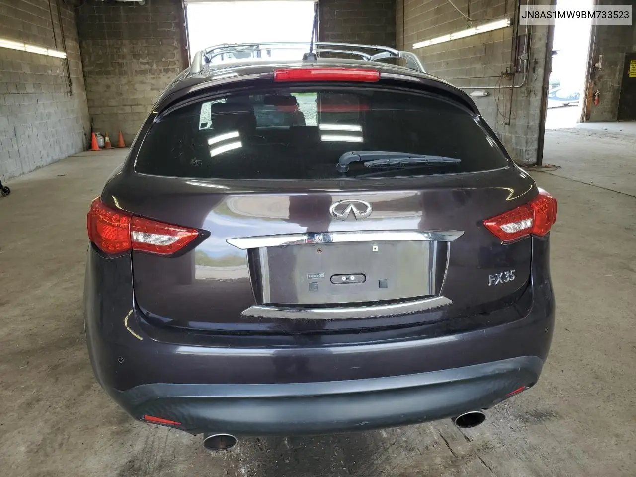 2011 Infiniti Fx35 VIN: JN8AS1MW9BM733523 Lot: 56670815