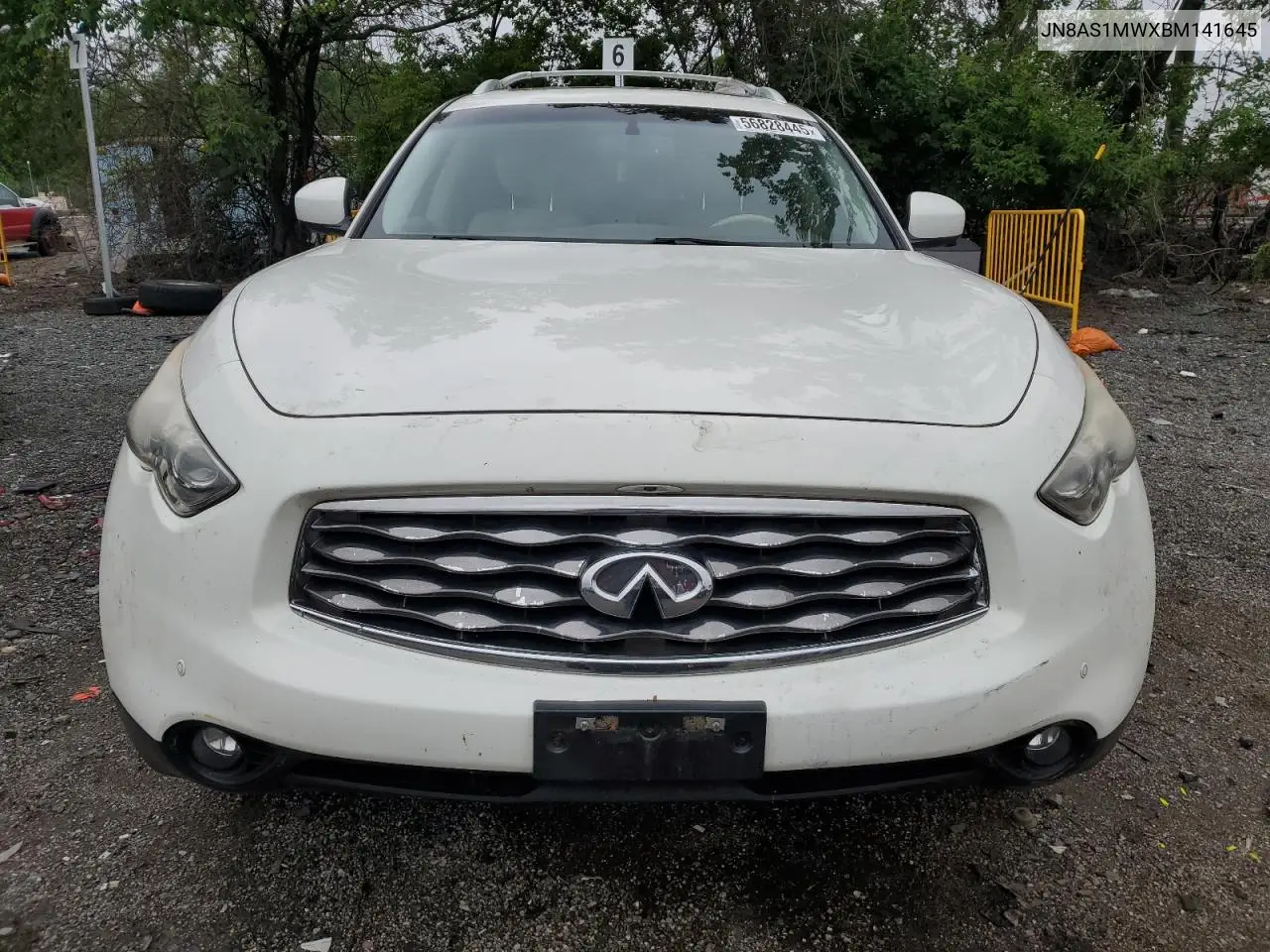 2011 Infiniti Fx35 VIN: JN8AS1MWXBM141645 Lot: 56828445