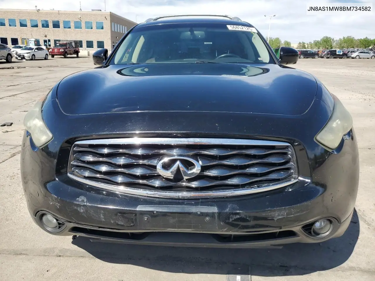 2011 Infiniti Fx35 VIN: JN8AS1MW8BM734582 Lot: 56852125