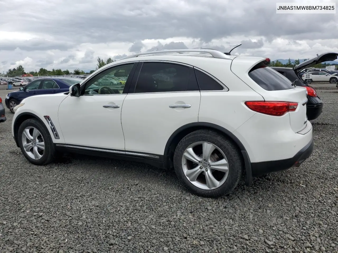 2011 Infiniti Fx35 VIN: JN8AS1MW8BM734825 Lot: 57046195