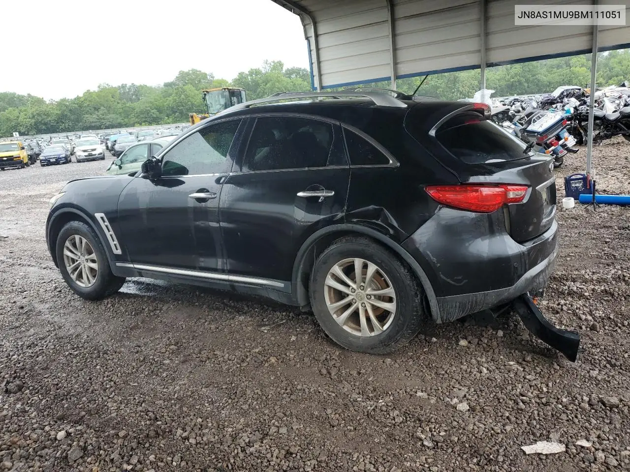 2011 Infiniti Fx35 VIN: JN8AS1MU9BM111051 Lot: 58333805