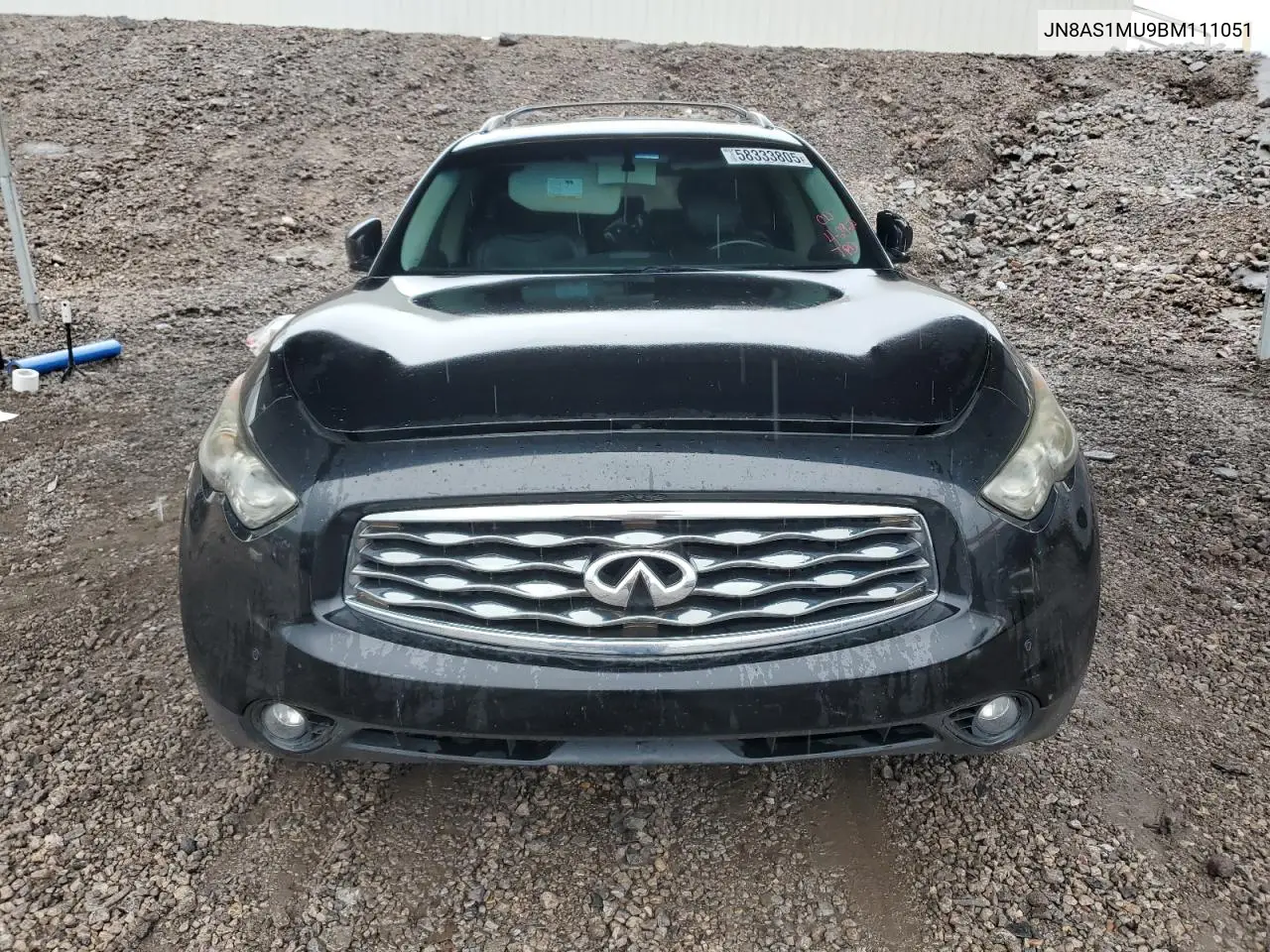 2011 Infiniti Fx35 VIN: JN8AS1MU9BM111051 Lot: 58333805