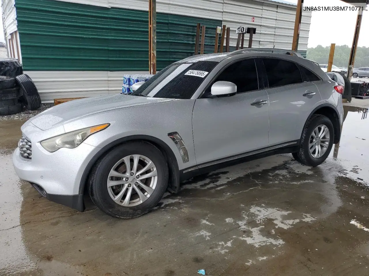 2011 Infiniti Fx35 VIN: JN8AS1MU3BM710771 Lot: 58475895