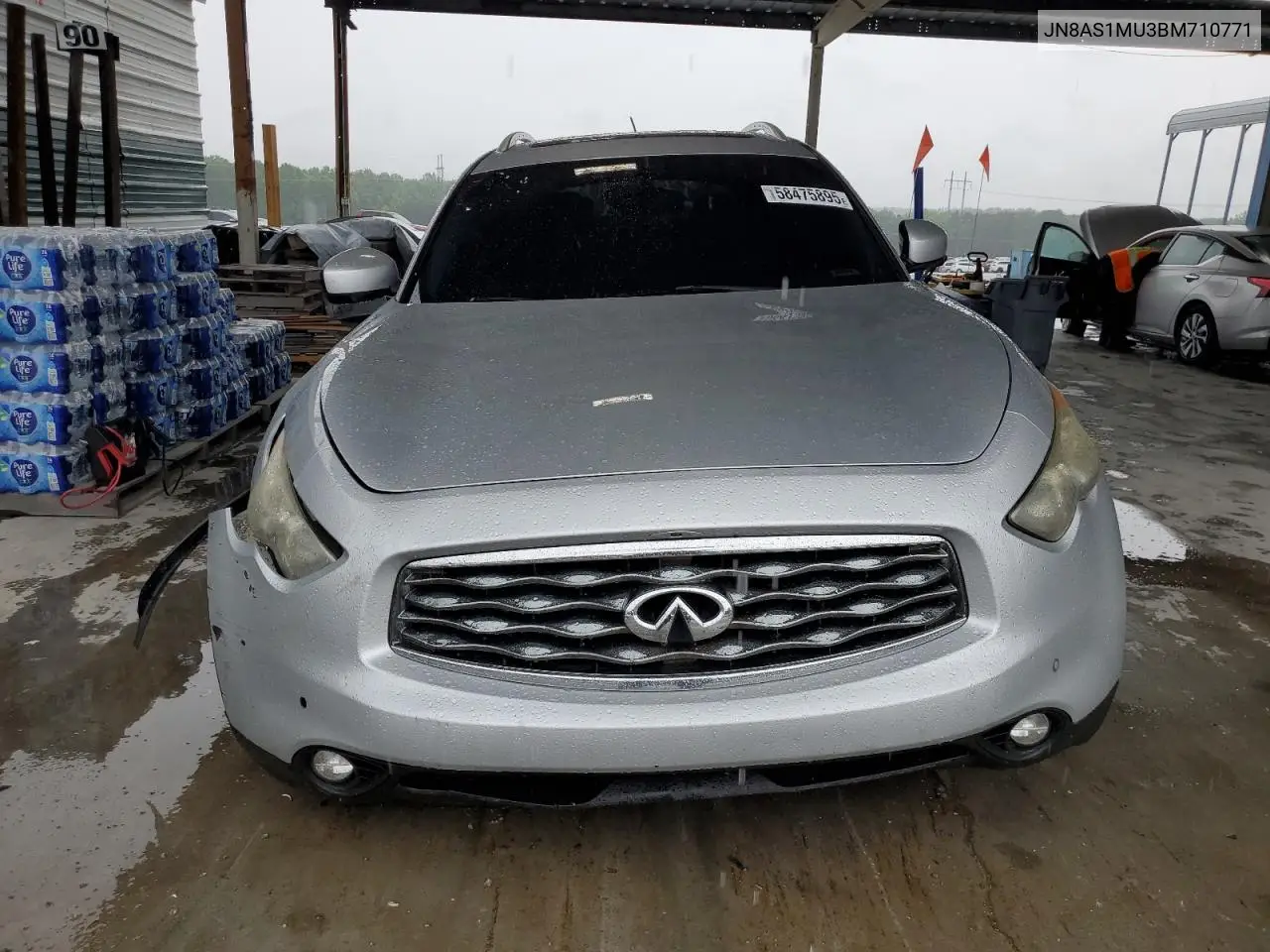 2011 Infiniti Fx35 VIN: JN8AS1MU3BM710771 Lot: 58475895