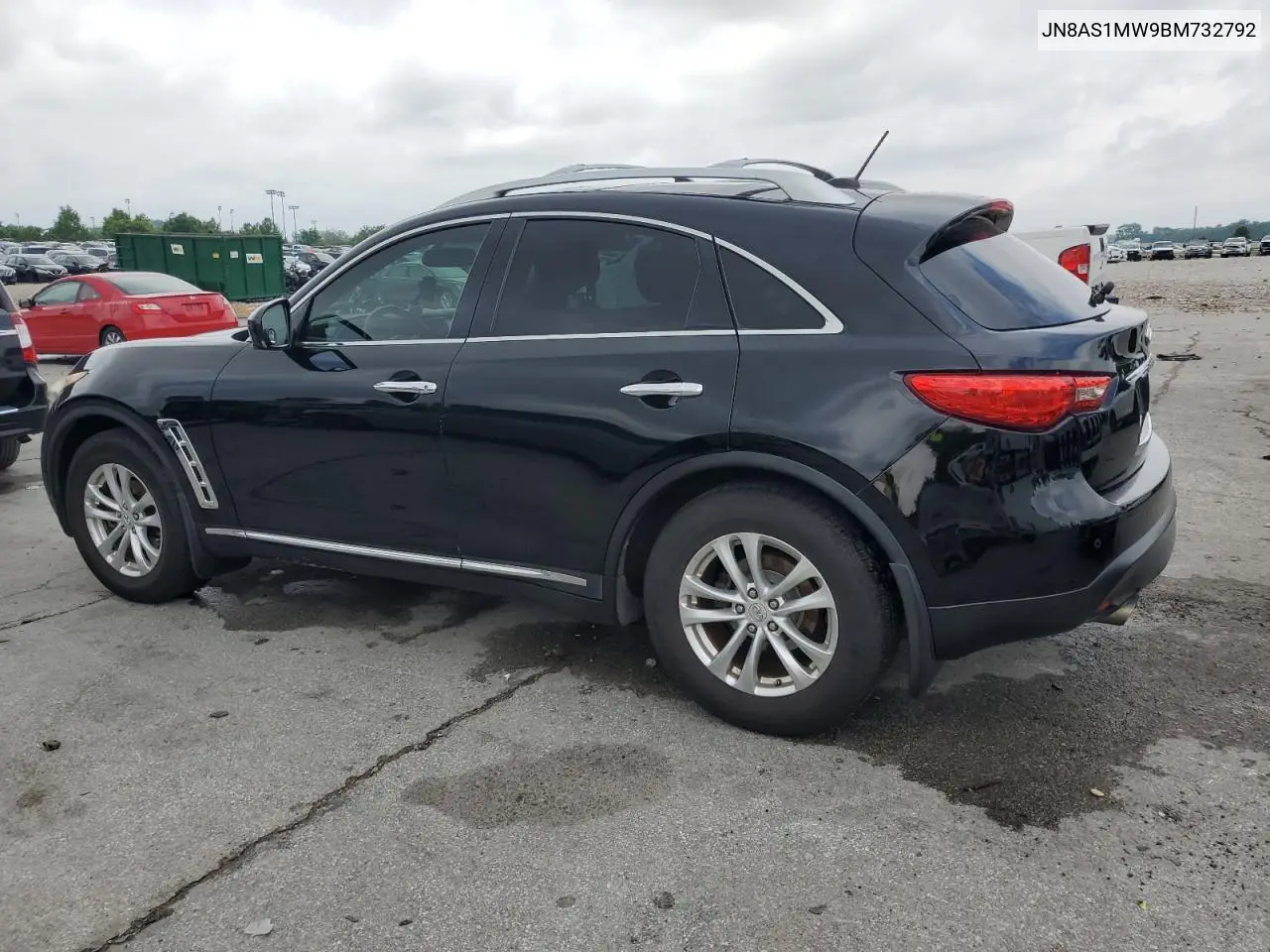 2011 Infiniti Fx35 VIN: JN8AS1MW9BM732792 Lot: 58779445