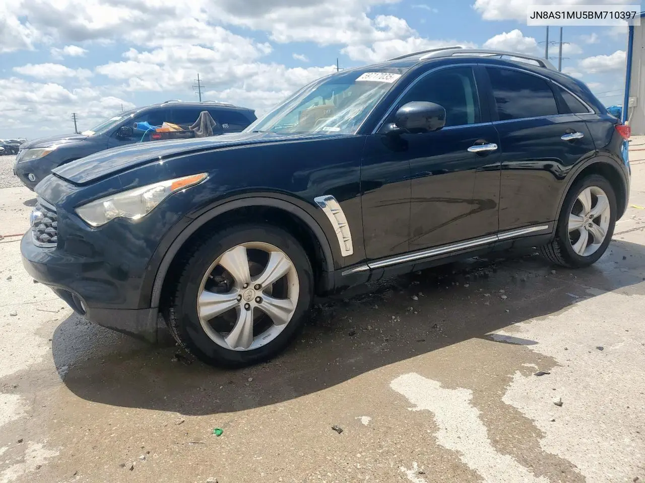 2011 Infiniti Fx35 VIN: JN8AS1MU5BM710397 Lot: 59717035