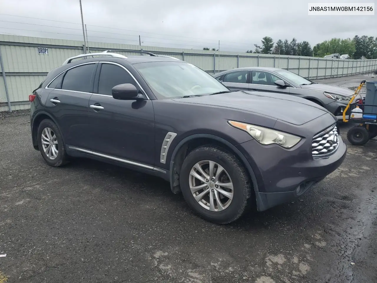 2011 Infiniti Fx35 VIN: JN8AS1MW0BM142156 Lot: 60468945